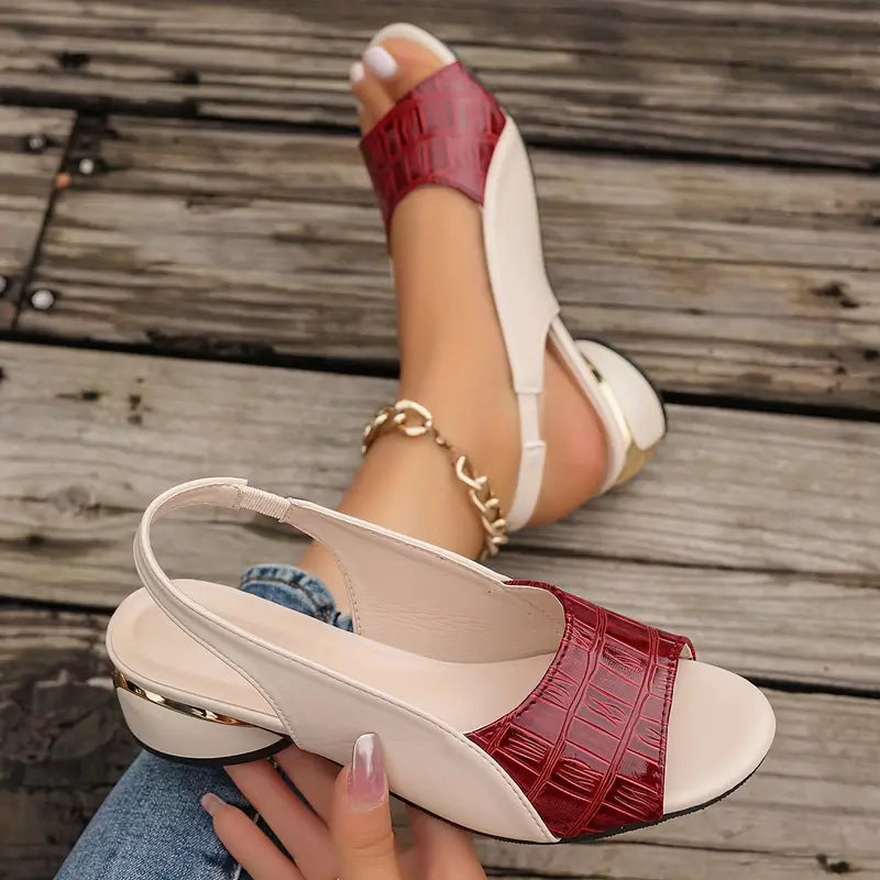 Soft Step Leather Sandals