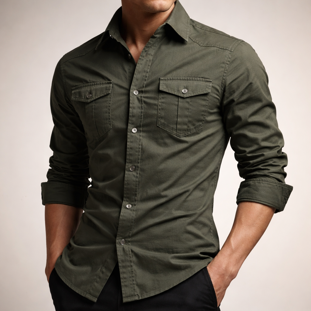 Caldwell | Soft Cotton Field Shirt
