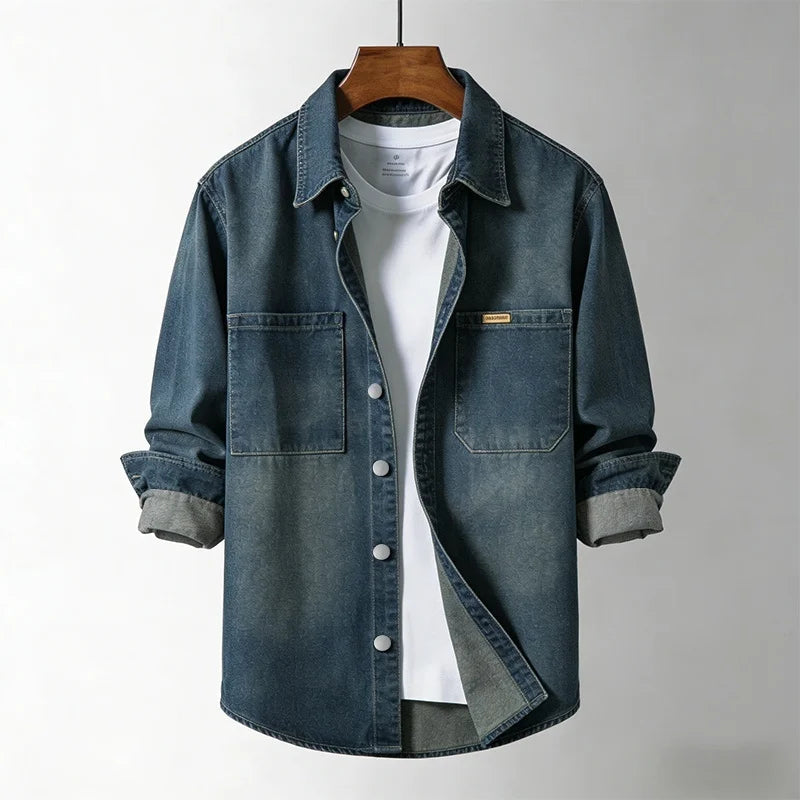 Mercer | Relaxed Denim Overshirt