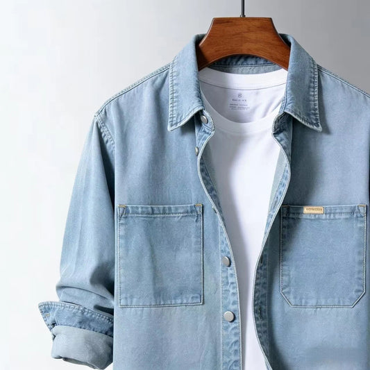 Mercer | Relaxed Denim Overshirt