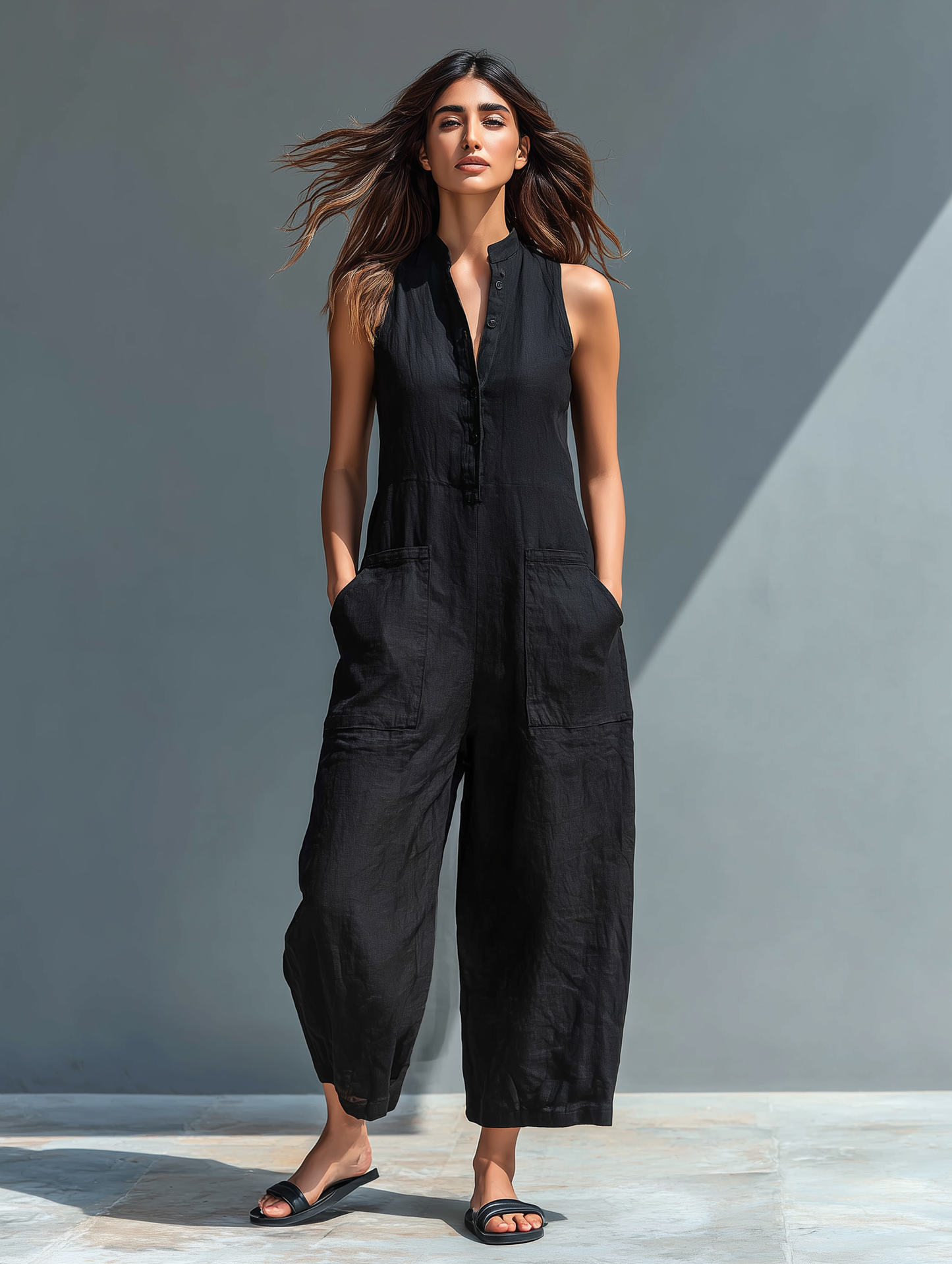 Serelle | Sleeveless Jumpsuit