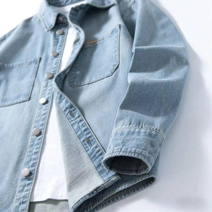 Mercer | Relaxed Denim Overshirt