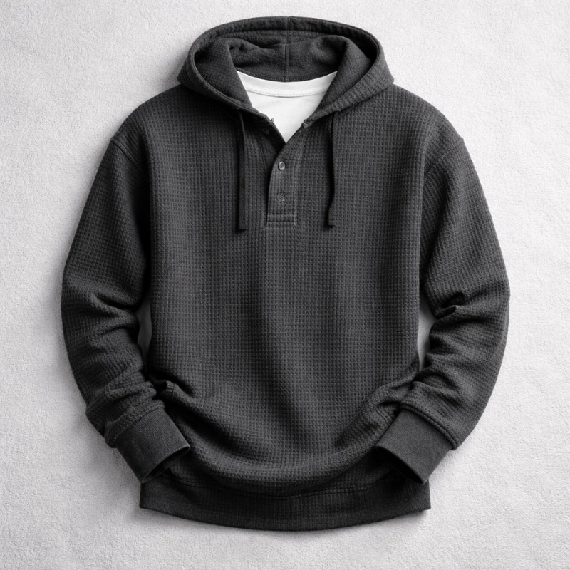 Mason Waffle Hoodie
