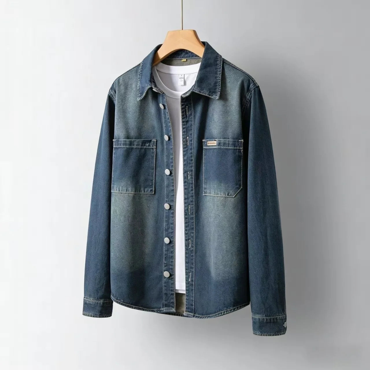 Mercer | Relaxed Denim Overshirt