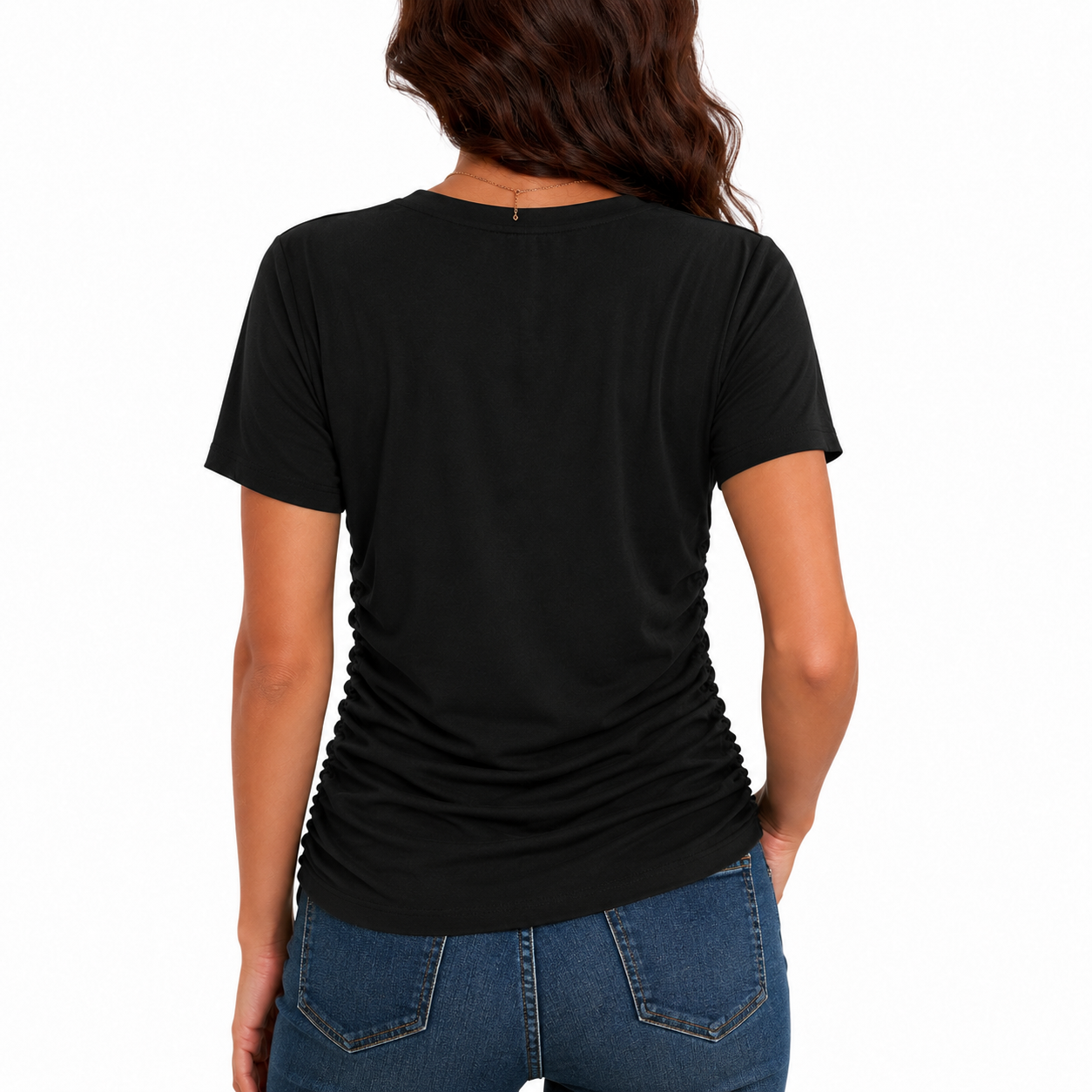 Blousy V-Neck Tee