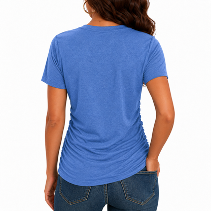 Blousy V-Neck Tee