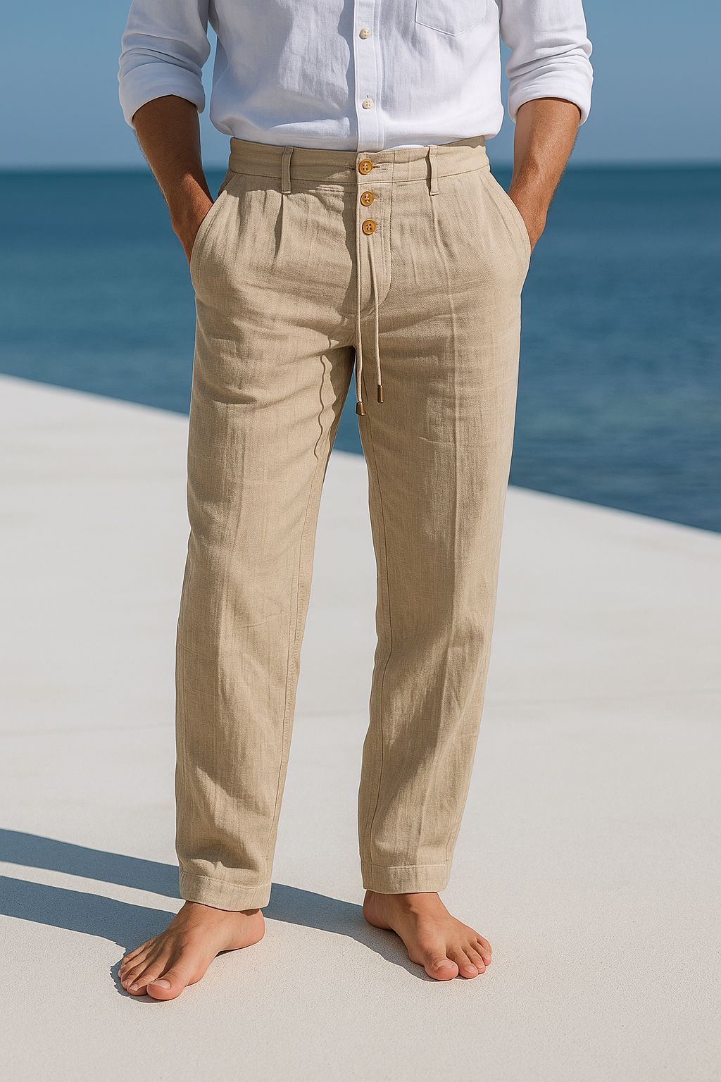 Lightweight Linen Trousers