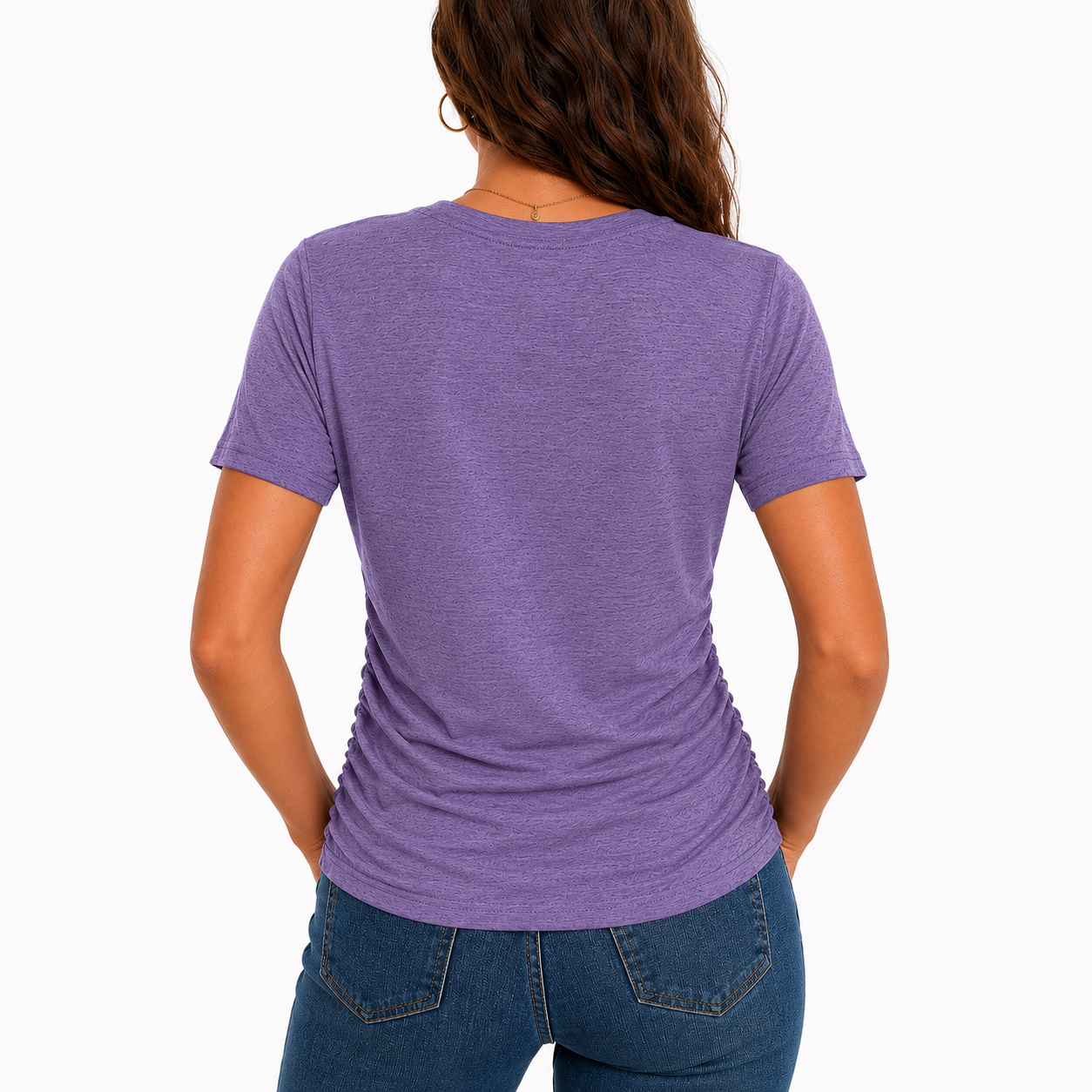 Blousy V-Neck Tee