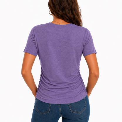 Blousy V-Neck Tee
