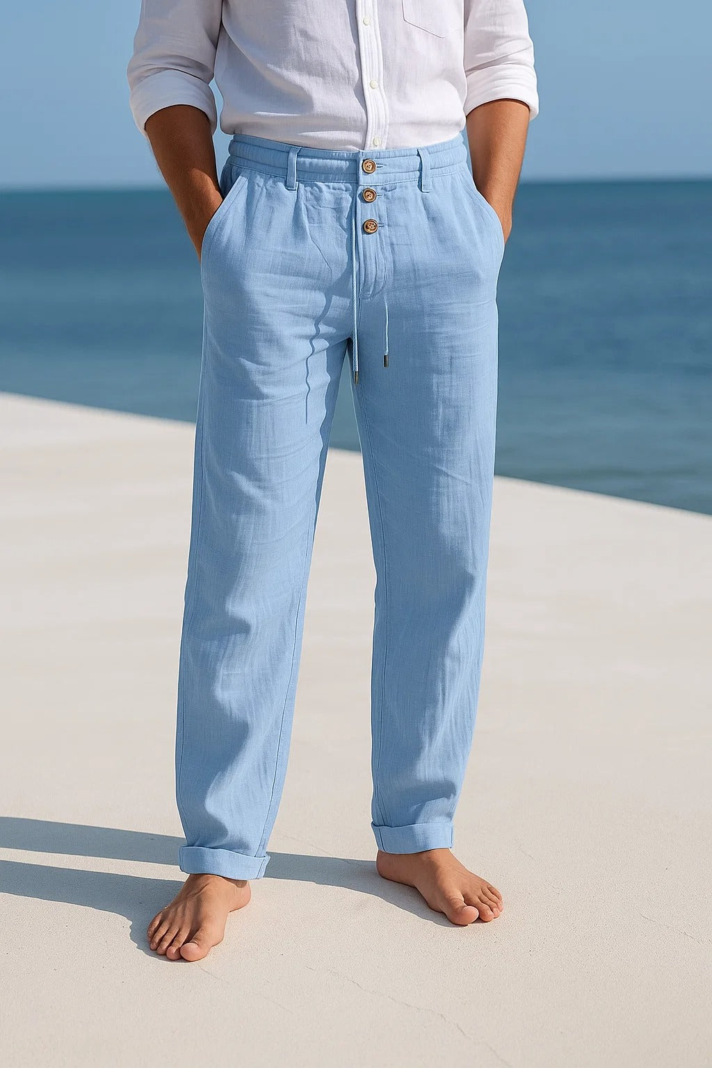 Lightweight Linen Trousers