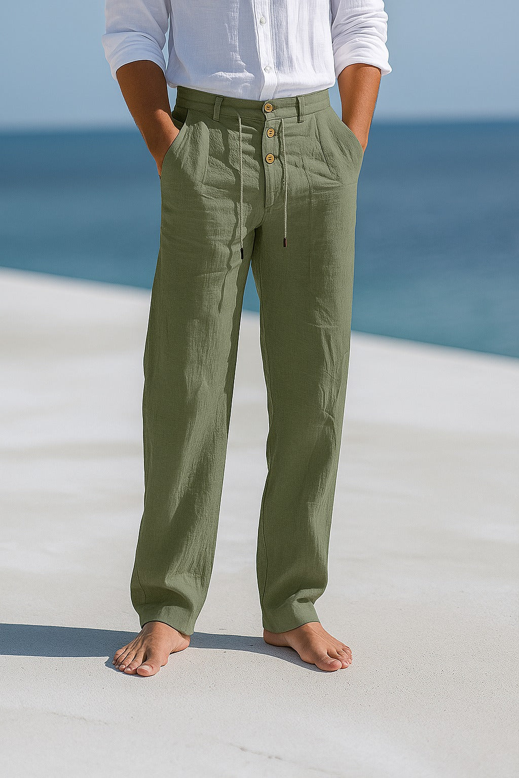 Lightweight Linen Trousers