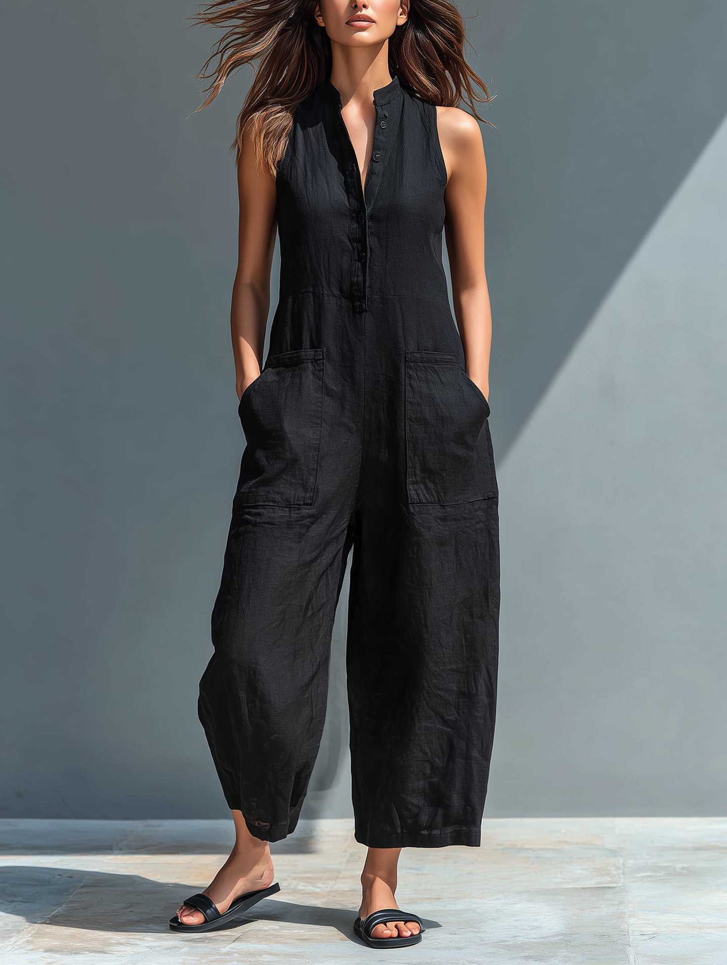 Serelle | Sleeveless Jumpsuit