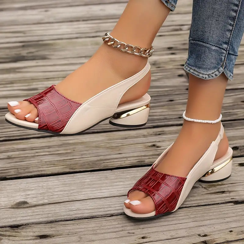 Soft Step Leather Sandals