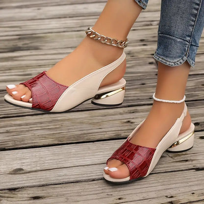 Soft Step Leather Sandals
