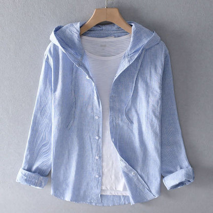Zale | Breathable Linen Hoodie