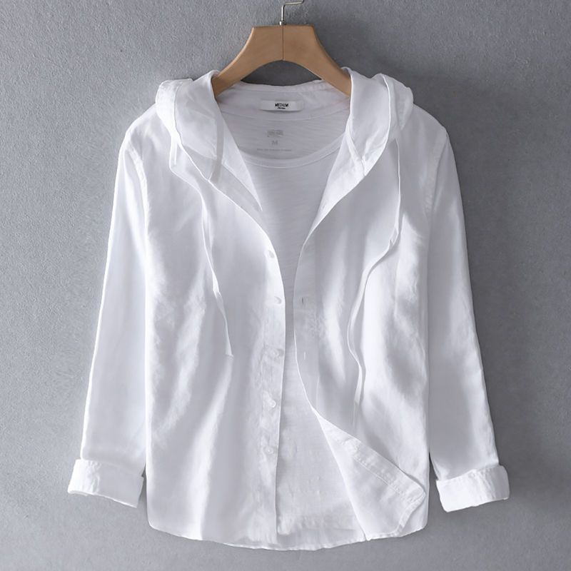 Zale | Breathable Linen Hoodie