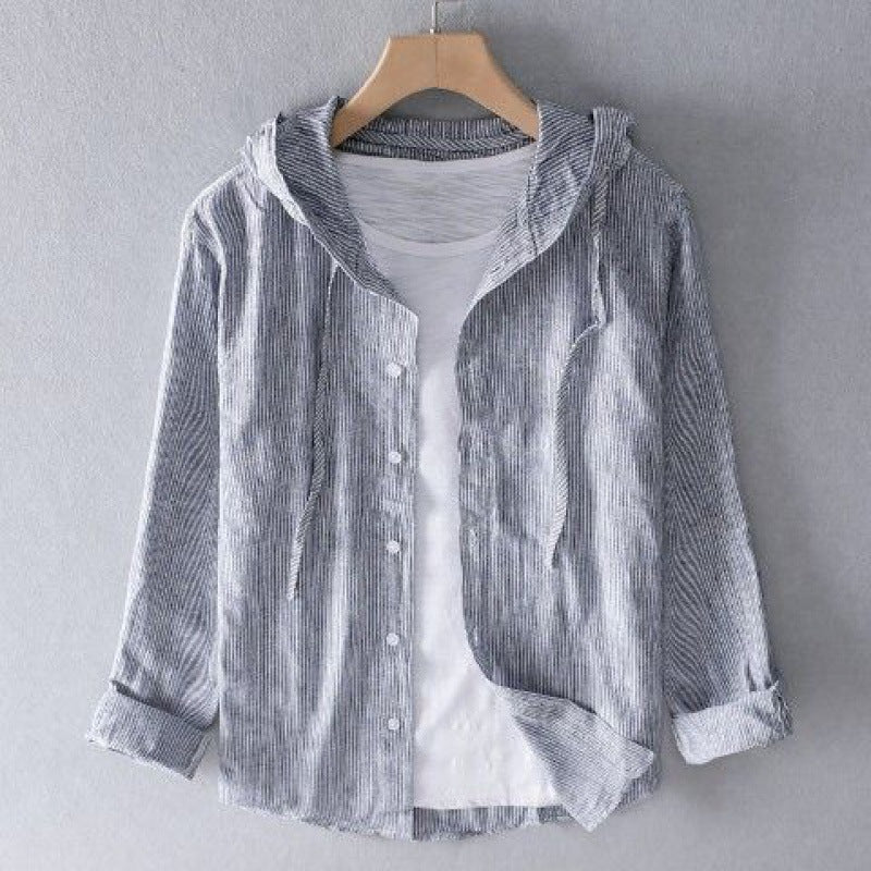 Zale | Breathable Linen Hoodie