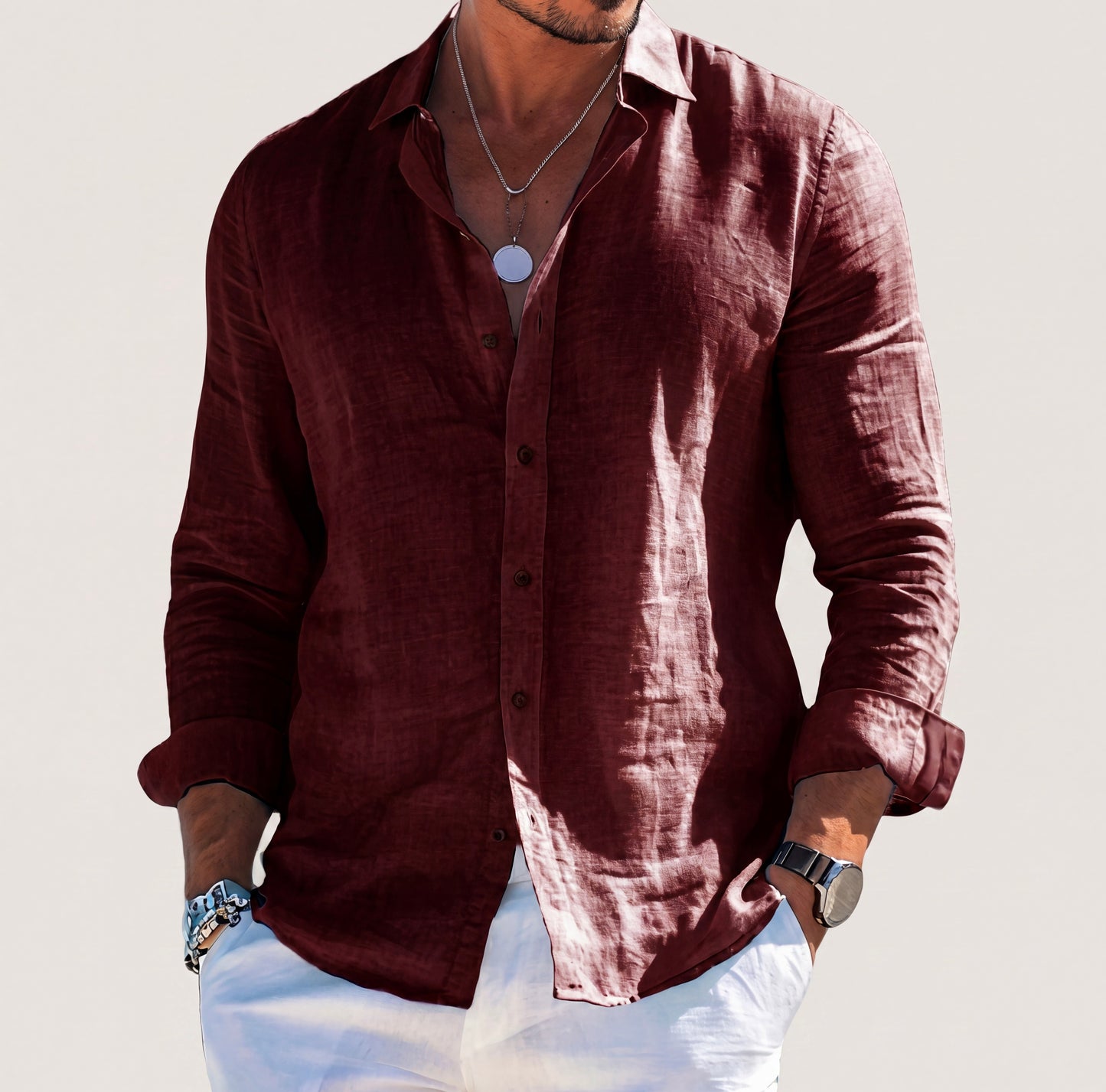 Camden | Relaxed Linen Shirt