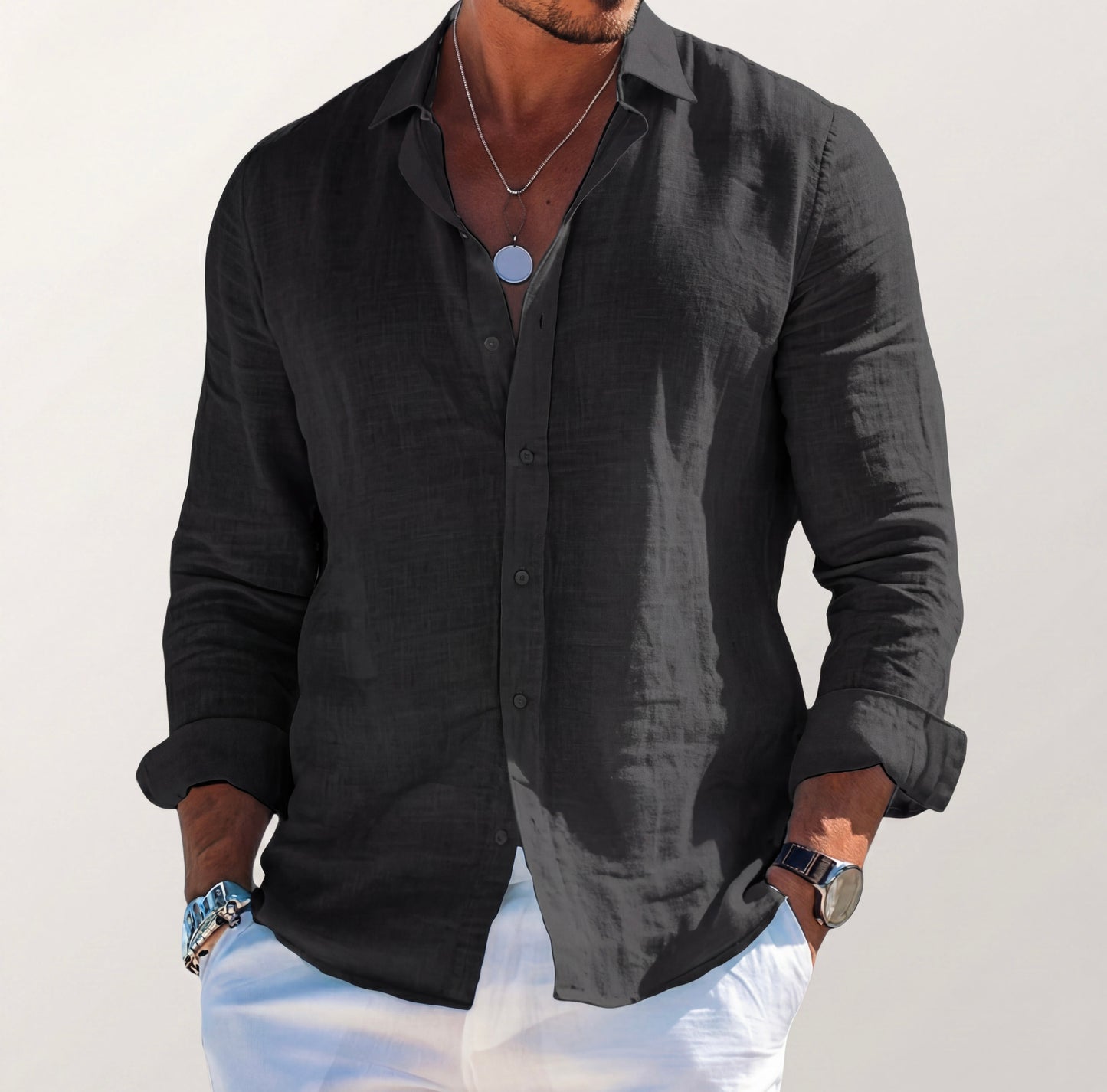 Camden | Relaxed Linen Shirt