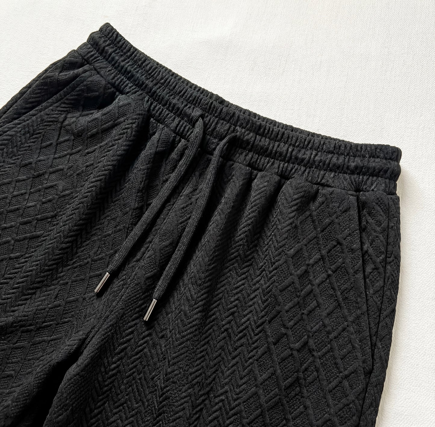 Textured - Polo Short Set