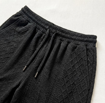 Textured - Polo Short Set