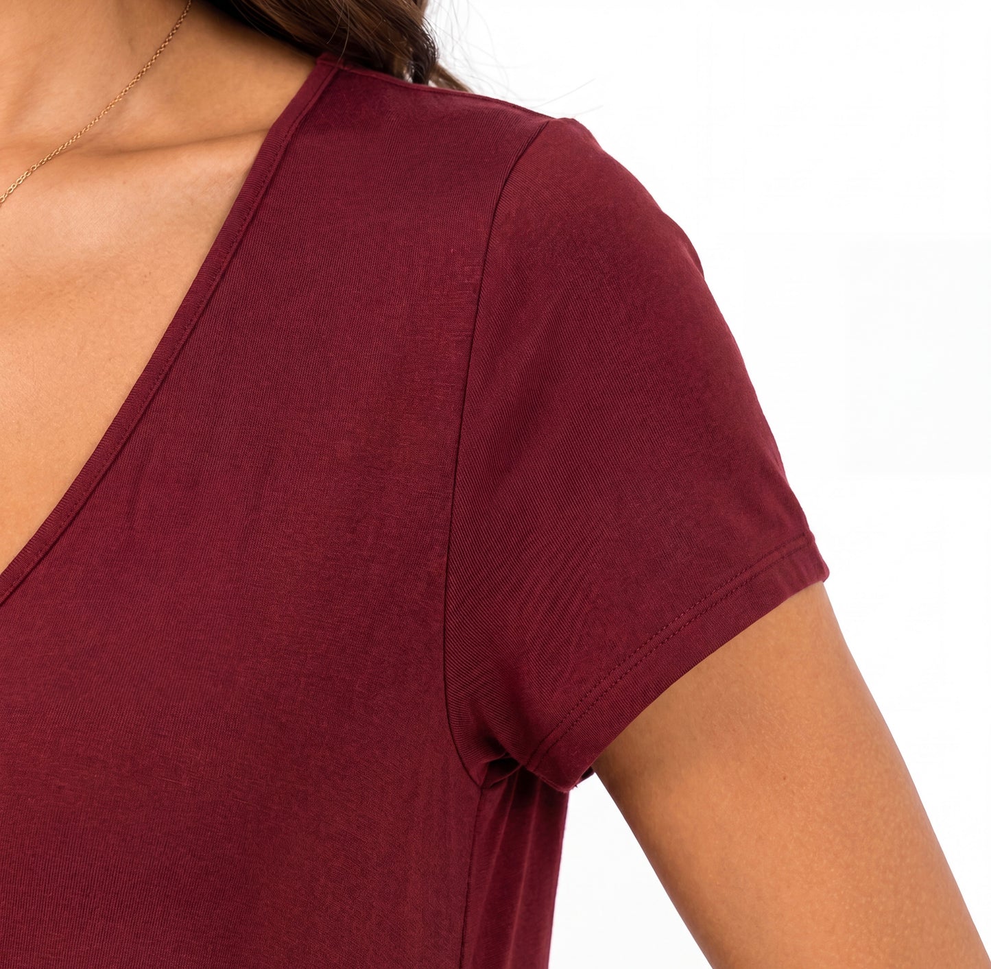V-neck Maxi Dress