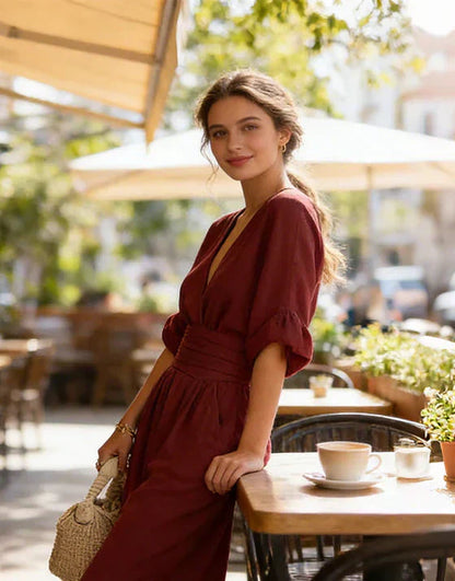 Sloane Wide-Leg Jumpsuit