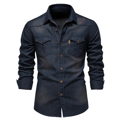 Cotton Denim Shirt