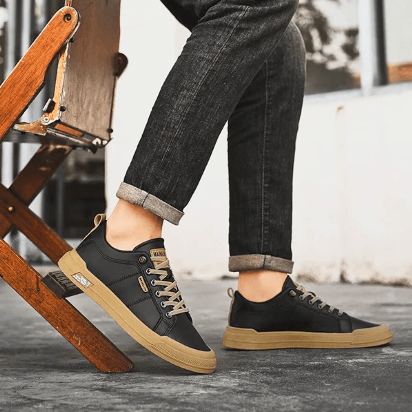 Oxford Leather Trainers