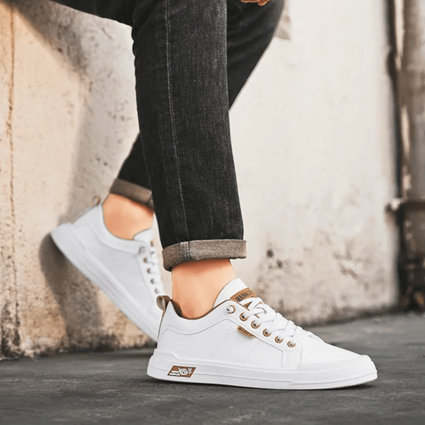Oxford Leather Trainers
